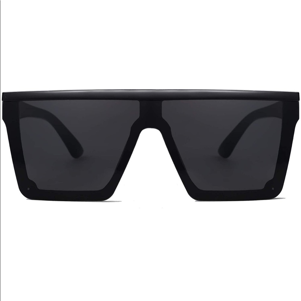 Black Frameless Sunglasses